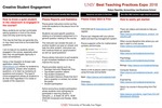 Creative Student Engagement by Robyn Raschke