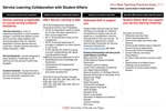 Service Learning Collaboration with Student Affairs by Nathan Hanke, Leanne Soter, and Kelsi Sullivan