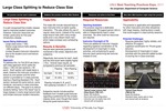 Large Class Splitting to Reduce Class Size by Ed Jorgensen