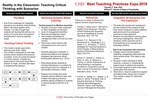 Reality in the Classroom: Teaching Critical Thinking with Scenarios by Timothy T. Self