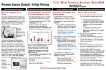 Pre-tests Improve Students’ Critical Thinking by Alison Sloat