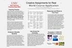 Creative Assignments for Real-World Course Application