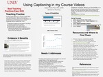 Using Captioning in my Course Videos by Karyn Holt