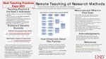 Remote Teaching of Research Methods by Manoj Sharma