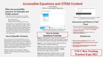 Accessible Equations and Other STEM Content by Jerra Strong