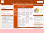 Evaluating Approaches to Improve written English Language Learners in Civil Engineering by David James