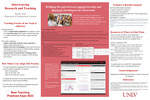 Interweaving Research and Teaching