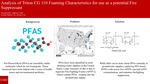 Analysis of Triton CG 110 Foaming Characteristics for use as a potential Fire Suppressant by Addison Cobb and Jeremy Cho