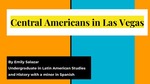 Central Americans in Las Vegas