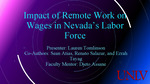 Impact of Remote Work on Wages in Nevada’s Labor Force