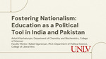 Fostering Nationalism: Education as a Political Tool in India and Pakistan