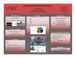 Unsustainable Fast Fashion in the United States by Itzel Gutierrez and Kimberly Nehls Ph.D.