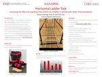 Horizontal Ladder Task: Assessing the Effect of a Walking Intervention on Mobility in People with Lower Limb Amputation by Chelsea Domingo