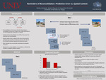 Reminders of Reconsolidation: Prediction Error vs. Spatial Context by Mateo Marquez, Jessica Nguyen, and Augustine Alvarado