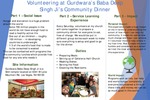 Volunteering at Gurdwara’s Baba Deep Singh Ji’s Community Dinner by Satinderjit Dhaliwal