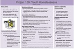 Project 150: Youth Homelessness by Tiffany Chen