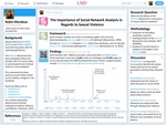 The Importance of Social Network Analysis in Regards to Sexual Violence by Robin Mendoza