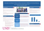 Exploring the Women’s Needs and Risks Assessment (WRNA) in the Czech Republic by Tereza Trejbalova and Emily J. Salisbury