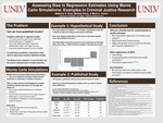 Assessing Bias in Regression Estimates Using Monte Carlo Simulations: Examples in Criminal Justice Research by Matthew P. West, Melissa Rorie, and Mark A. Cohen