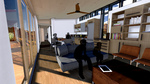 DesertSol: Interior, Living Space by University of Nevada, Las Vegas Solar Decathlon Team.