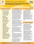 How Masculinity Can Shape Judicial Decision Making by Rebecca D. Gill, Michael Kagan, and Fatma Marouf