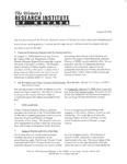Women's Research Institute of Nevada Newsletter by Joanne Goodwin and Women's Research Institute of Nevada